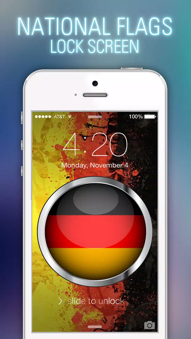 Pimp Your Wallpapers Pro - National Flags Special for iOS 7 Screenshots