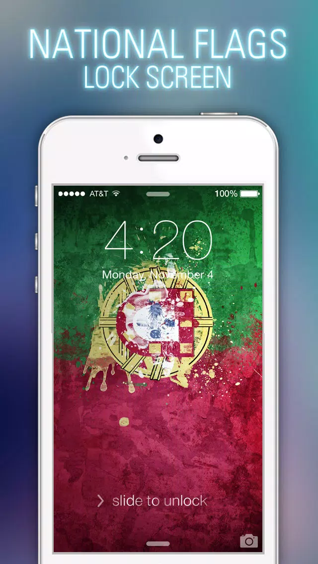 Pimp Your Wallpapers Pro - National Flags Special for iOS 7 Screenshots