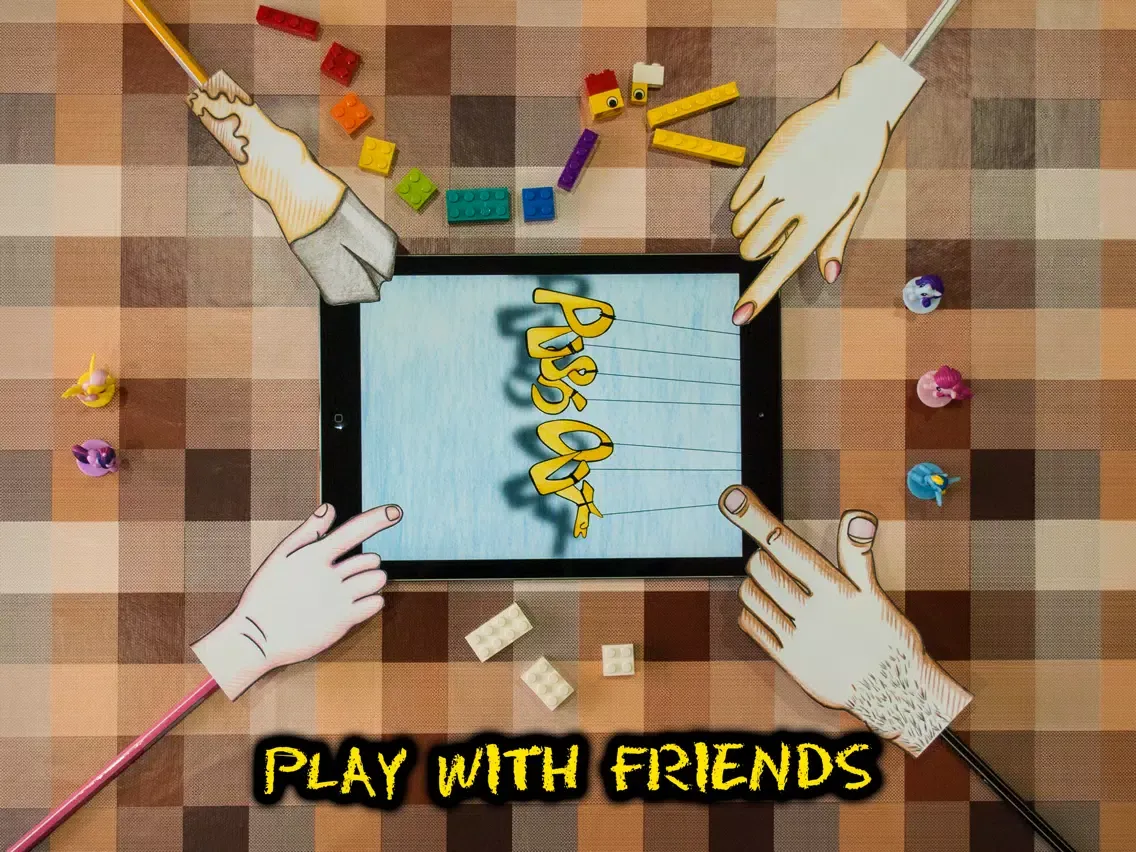Push Out — friends competition game iPad 應用截圖