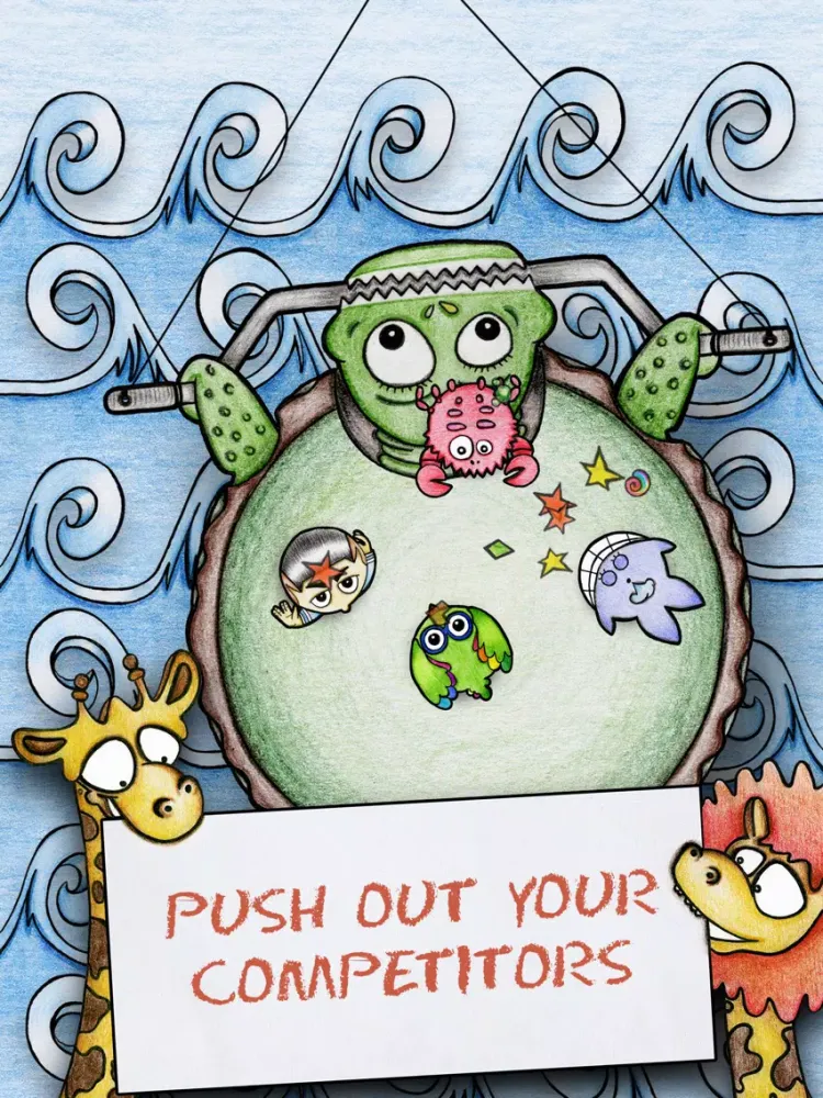 Push Out — friends competition game iPad 應用截圖
