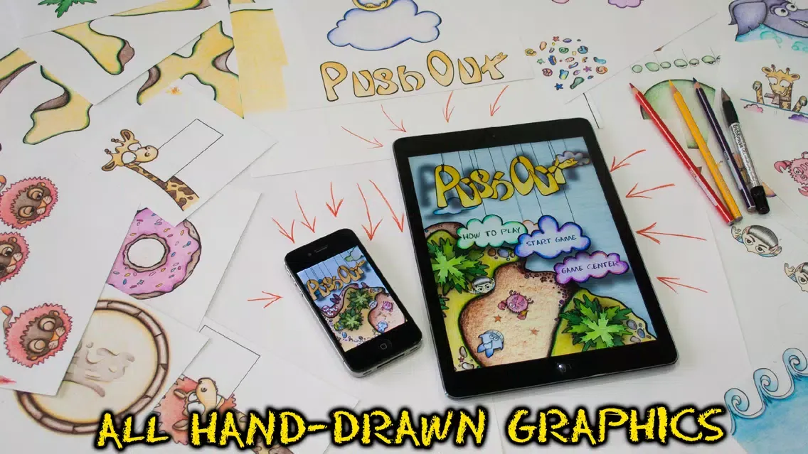 Push Out — friends competition game應用截圖