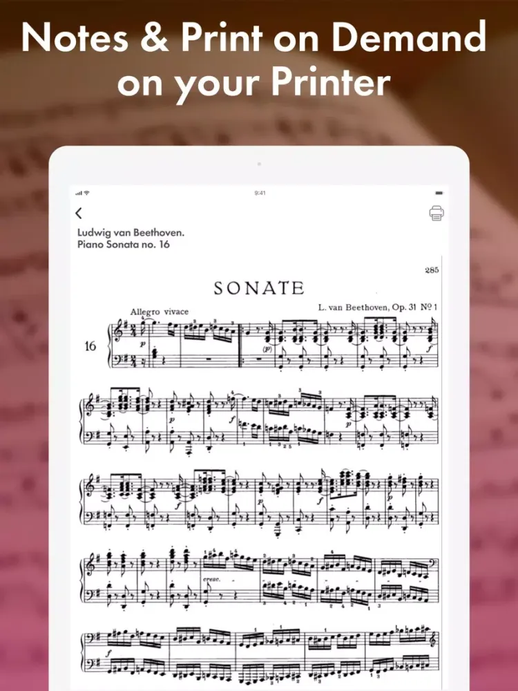 Скриншоты Musix - classical music iPad 