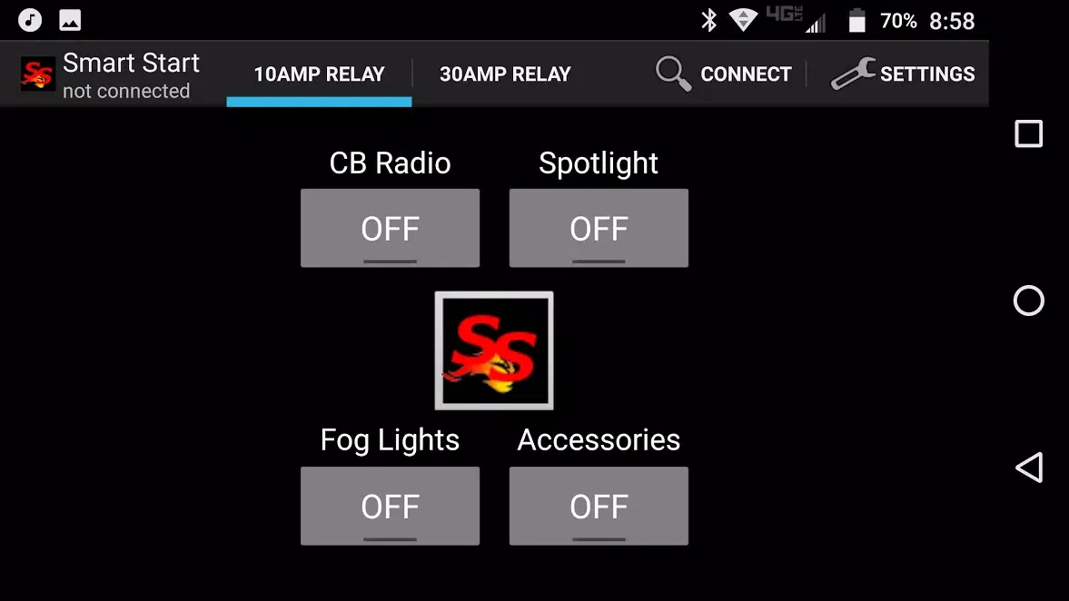 Tangkapan layar Smart Switch by CM