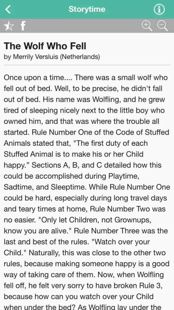 Storytime for Kids app スクリーンショット