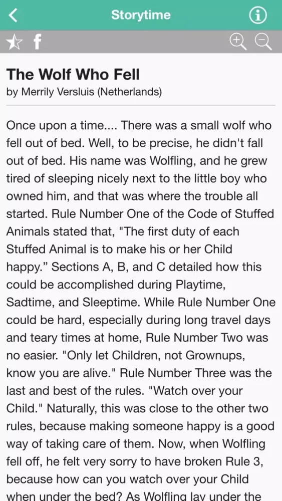 Storytime for Kids app (Lite) Ekran Görüntüleri