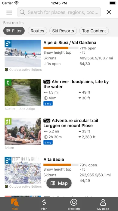 Outdoor Südtirol Screenshots