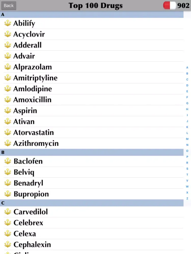 Скриншоты Medicine Quiz iPad 