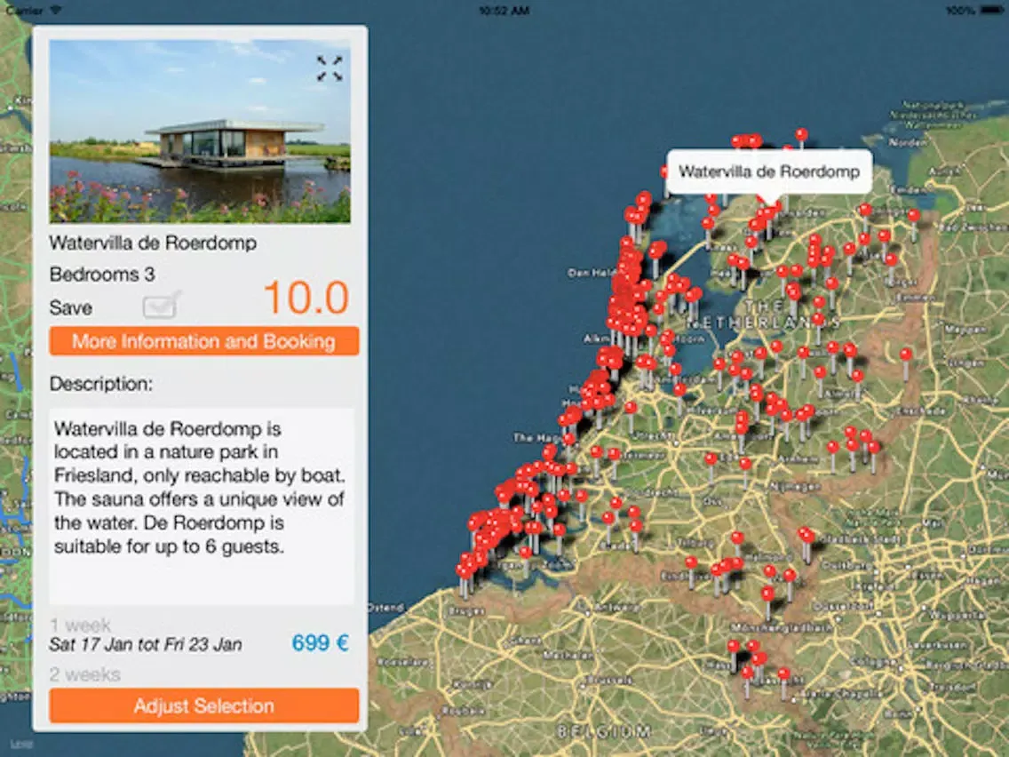 تصاویر Holiday Homes in Holland iPad 