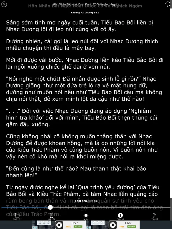Tangkapan skrin Ngôn Tình Full - Hay - Truyen Ngon Tinh Offline iPad 