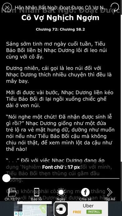 Tangkapan skrin Ngôn Tình Full - Hay - Truyen Ngon Tinh Offline