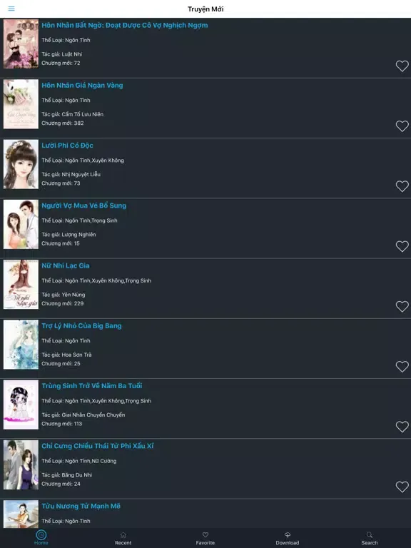 ภาพหน้าจอของ Truyện Trinh Thám Offline - Full - Truyện Thám Tử iPad 
