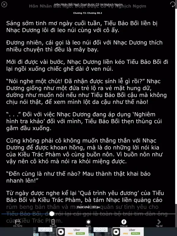ภาพหน้าจอของ Truyện Trinh Thám Offline - Full - Truyện Thám Tử iPad 