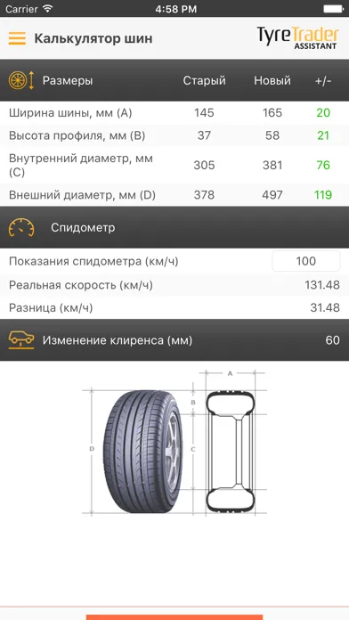 صور Шинный ассистент TyreTrader
