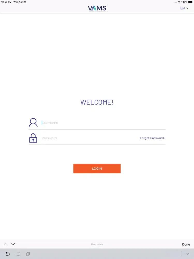 VAMS Residential Reception iPad 應用截圖