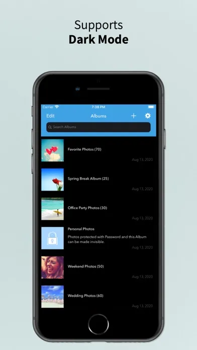 Tangkapan layar Photo Album Cloud Vault