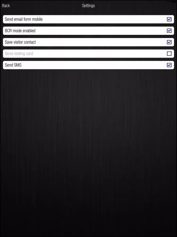 Tangkapan skrin EzeeLeads iPad 