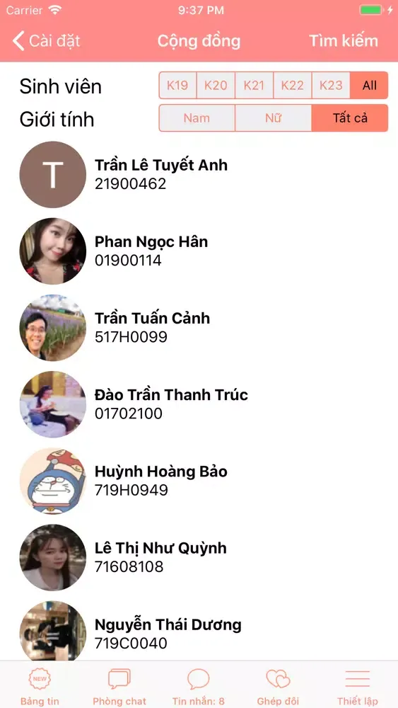 Screenshot di STD Matey