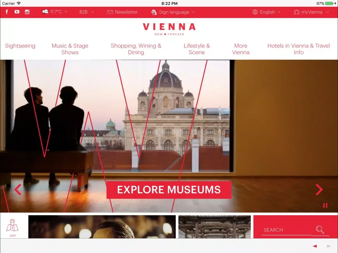 تصاویر vienna.info - the official Vienna travel guide iPad 
