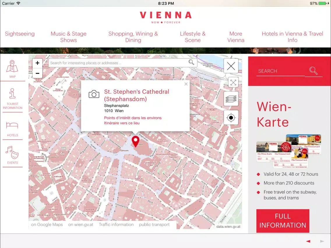 تصاویر vienna.info - the official Vienna travel guide iPad 