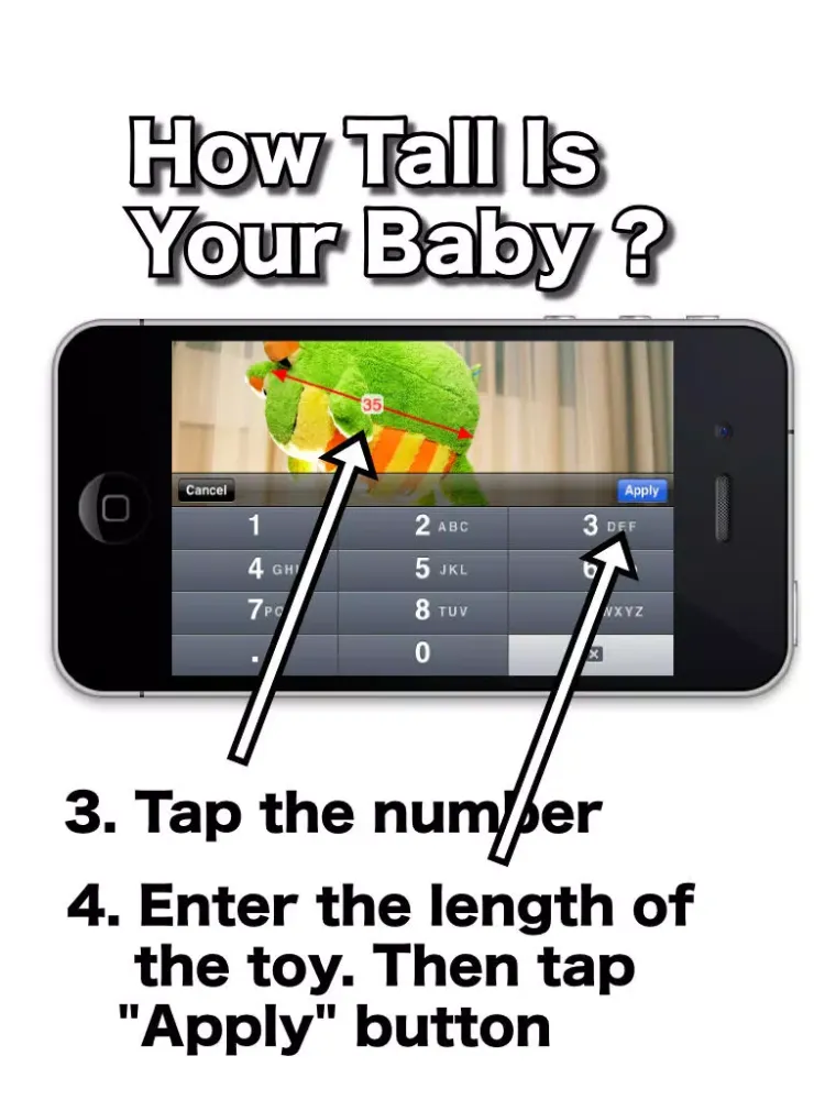 HowTallIsIt iPad  स्क्रीनशॉट