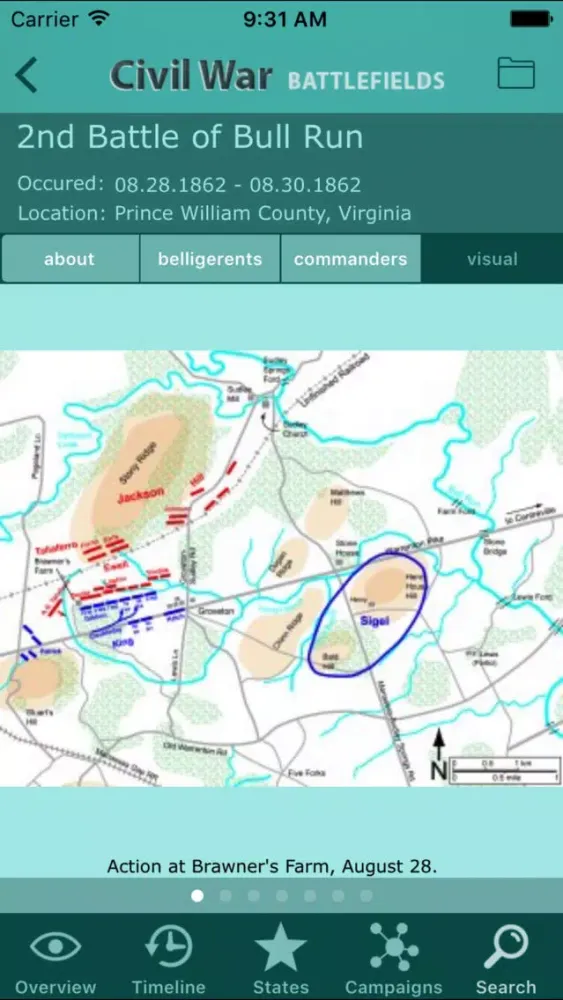 Civil War Battlefields 스크린샷