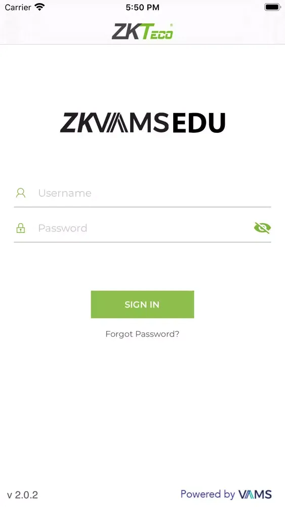 Screenshot di ZKVAMS EDU REC