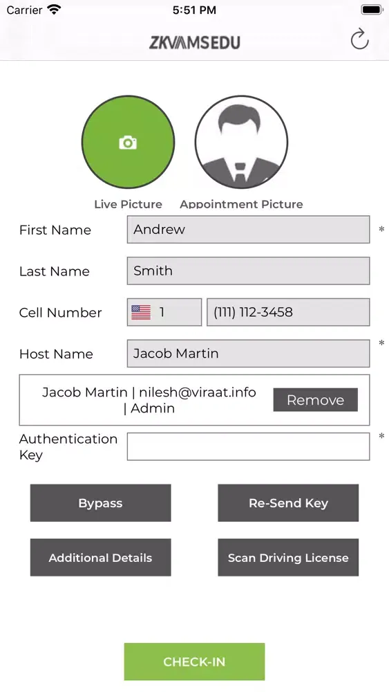 Screenshot di ZKVAMS EDU REC