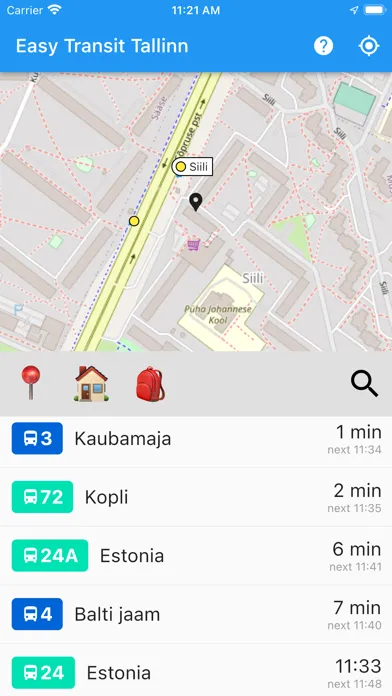 Easy Transit Tallinn Screenshots
