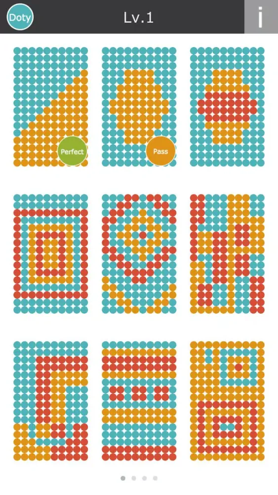 Doty - A Tiny & Fun Puzzle Game With Clean Design スクリーンショット
