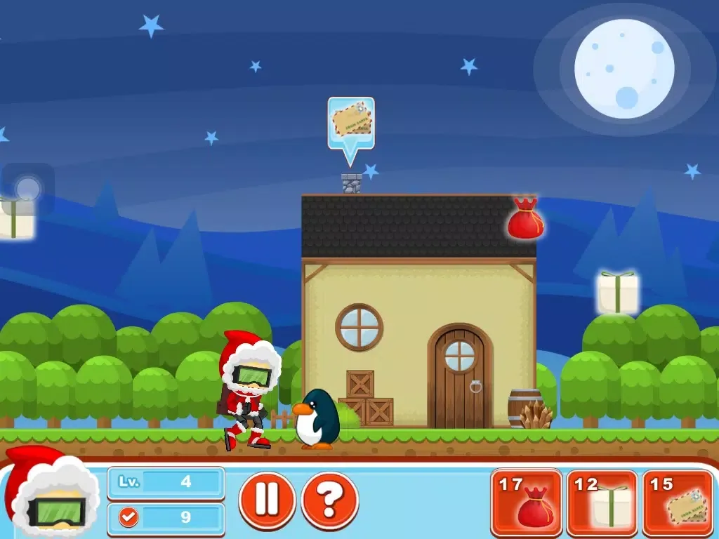 Santa Claus Run ! iPad  سکرین شاٹس