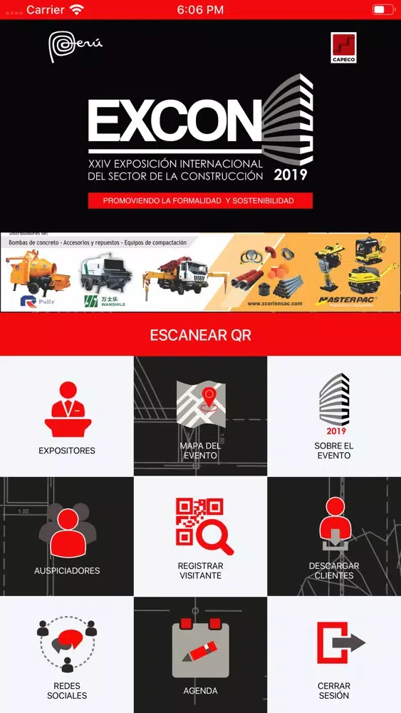 Captures d'écran de Excon 2019 - Expositores