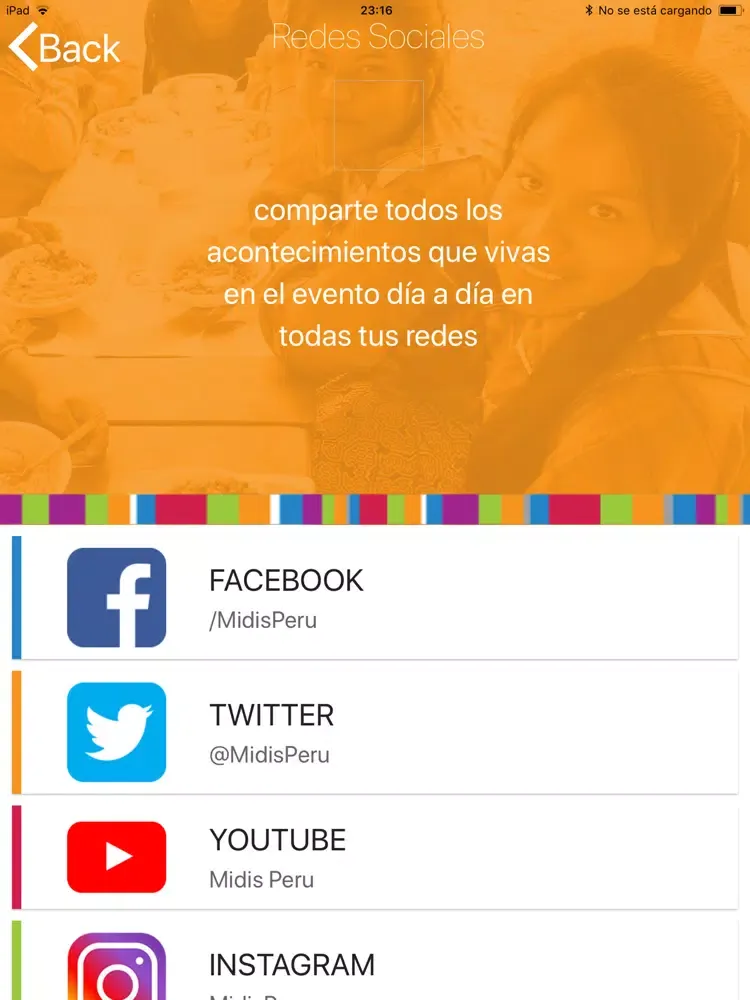 Capturas de pantalla de Conectando Futuros iPad 