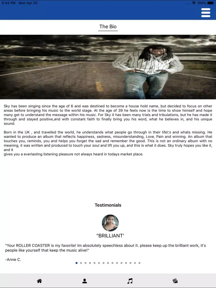 SkyRichard iPad  स्क्रीनशॉट