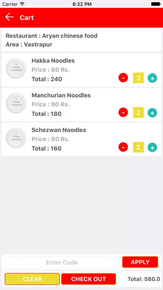 Capturas de pantalla de Jiffy ~ Food Delivery