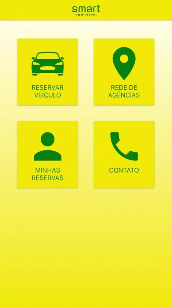 Capturas de tela do Smart Aluguel de Carros