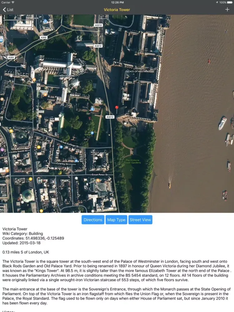 WikiPal UK iPad  Screenshots