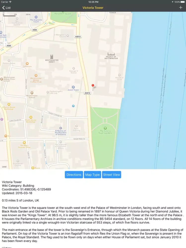 WikiPal UK iPad  Screenshots