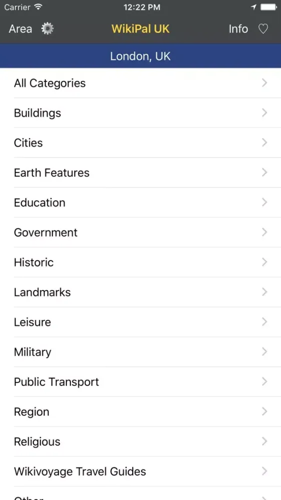 WikiPal UK Screenshots