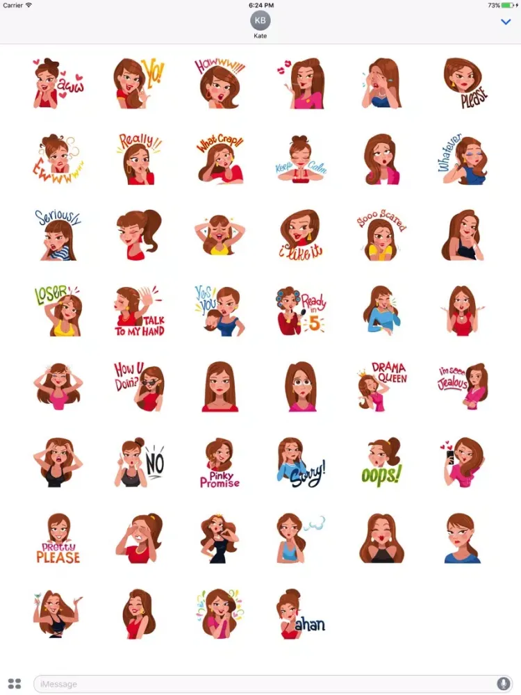 Скриншоты Girliyapa-Talking Girl iPad 