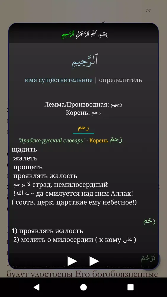 Quran and Sunnah Screenshots