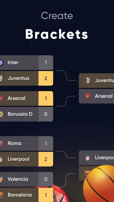 Screenshot di Tournament: bracket team maker