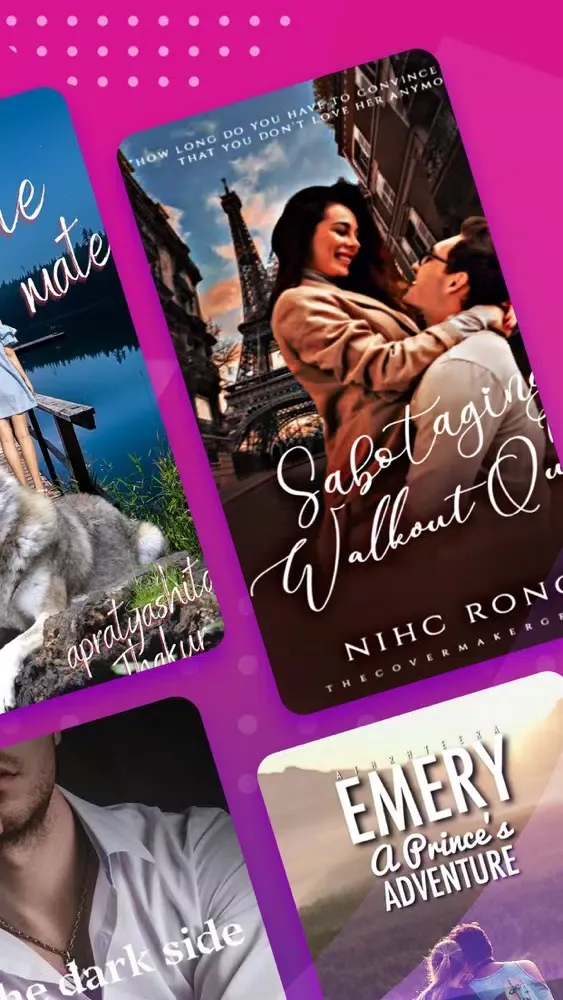 ภาพหน้าจอของ Novello: Webfic & Web Novels