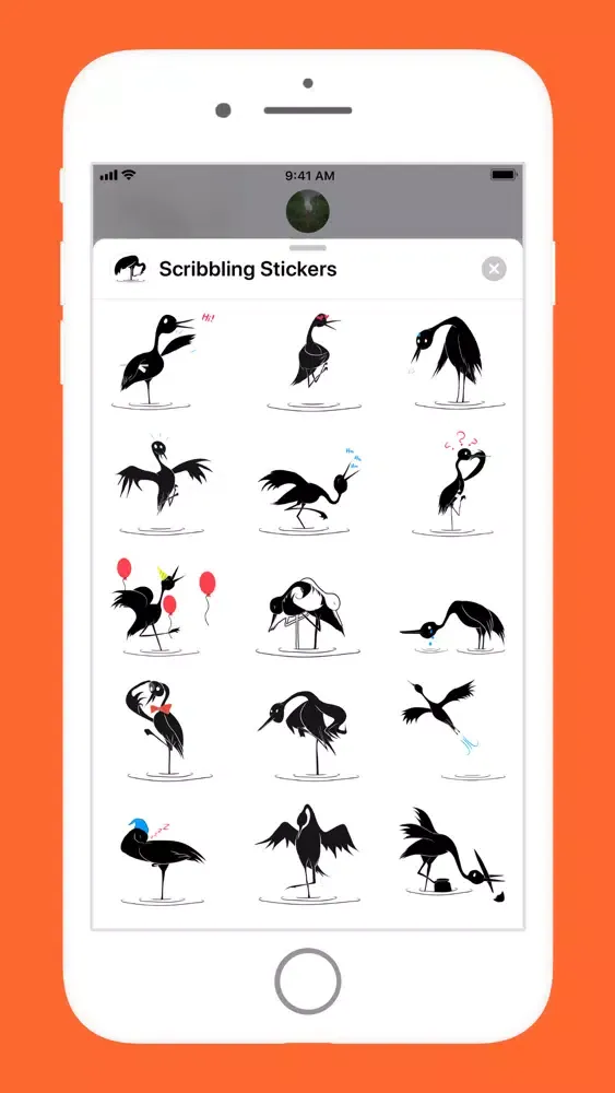 Capturas de pantalla de Scribbling Stickers