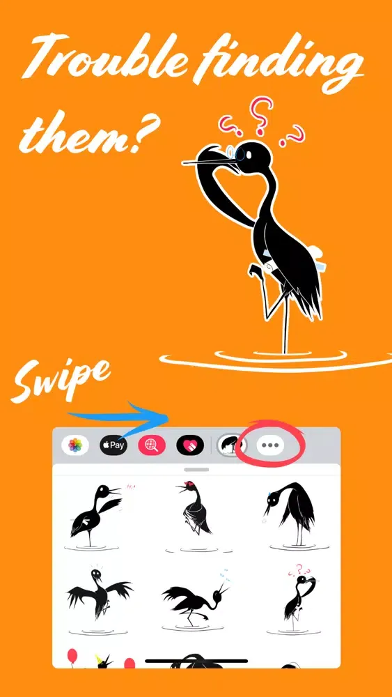 Capturas de pantalla de Scribbling Stickers