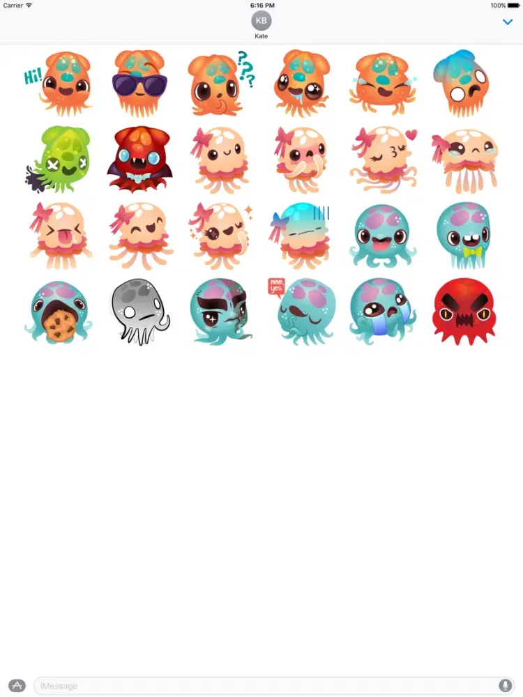 Tentatrio! Jellyfish, Octopus & Squid Pals iPad  Ekran Görüntüleri