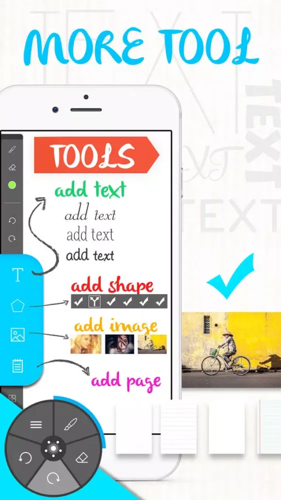Tangkapan layar InkNote Pro - Handwriting Paint Draw Sketchbook