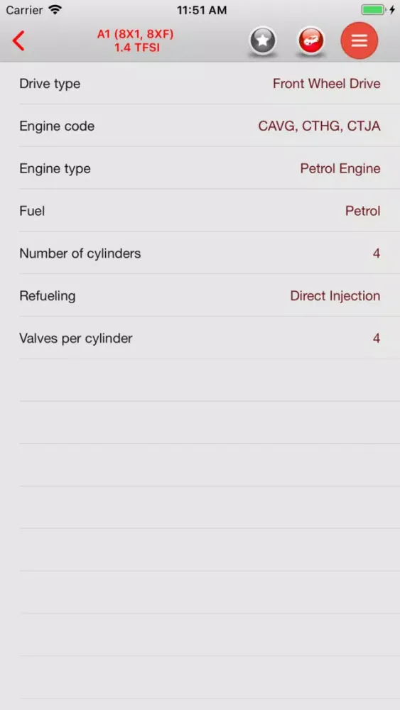 AutoParts Audi A1 স্ক্রিনশট