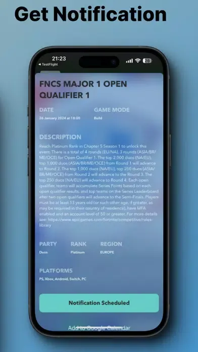 ECFN: Calendar for Fortnite Ekran Görüntüleri
