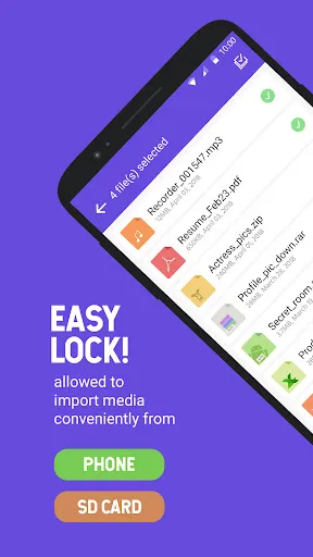 File locker - Lock any File Screenshots