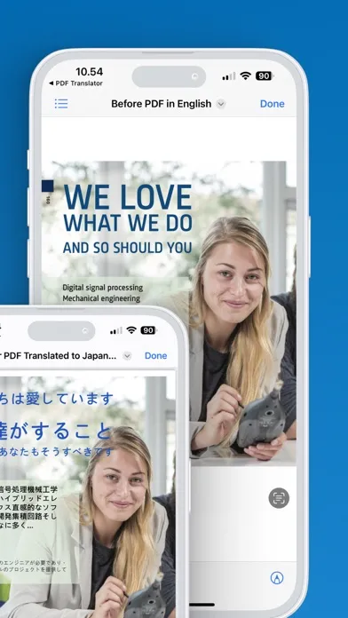 Tangkapan layar Translate PDF files